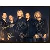 Image 1 : DEF LEPPARD BAND SIGNED 8X10 PHOTO (RA COA)