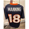 Image 1 : PEYTON MANNING SIGNED DENVER BRONCOS MITCHELL AND NESS JERSEY (FANATICS COA)