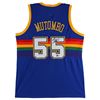 Image 1 : DIKEMBE MUTOMBO SIGNED DENVER NUGGETS PRO STYLE JERSEY (BECKETT COA)