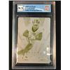 Image 1 : 2020 LEAF DRAFT D'ANDRE SWIFT YELLOW PRINTING PLATE 1/1 GCG 9.5