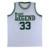 Image 3 : LARRY BIRD SIGNED BOSTON CELTICS PRO STYLE JERSEY (BECKETT COA)