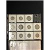 Image 2 : LOT OF CANADIAN COINS AND LOT OF COIN HOLDER SHEETS