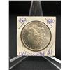 Image 1 : 1880 S  UNCIRCULATED MORGAN SILVER DOLLAR .900 SILVER