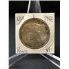 Image 1 : 1922 PEACE SILVER DOLLAR .900 SILVER