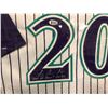 Image 2 : LUIS GONZALEZ SIGNED AND CUSTOM FRAMED JERSEY (BECKETT COA)