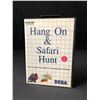 Image 1 : SEGA HANG ON AND SAFARI HUNT VIDEO GAME