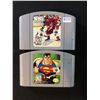 Image 1 : NINTENDO 64 'NHL BREAKAWAY 99 AND SUPERMAN' VIDEO GAME