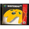 Image 1 : NINTENDO 64 YELLOW CONTROLLER W/BOX