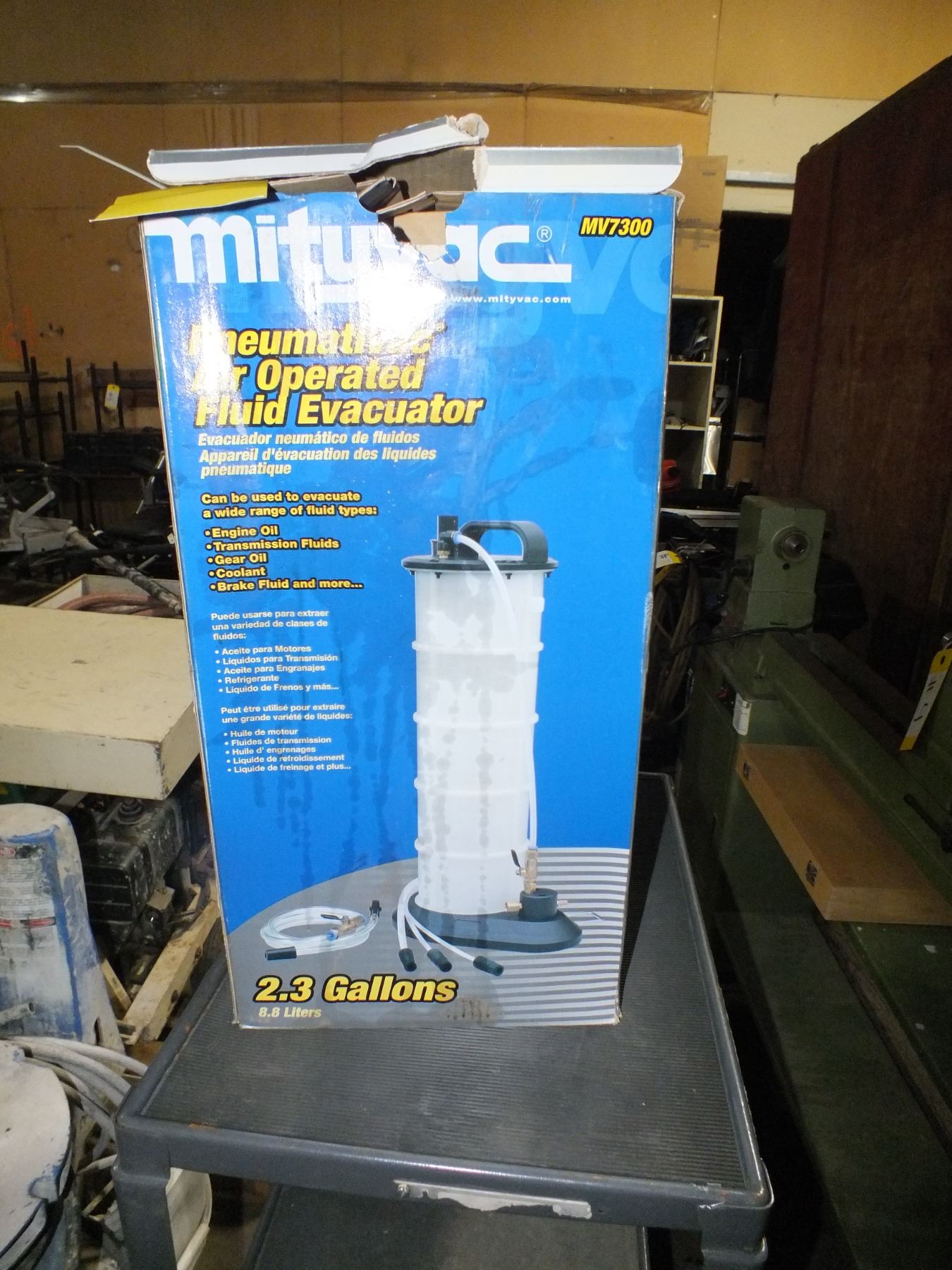 Air Powered Air Extractor