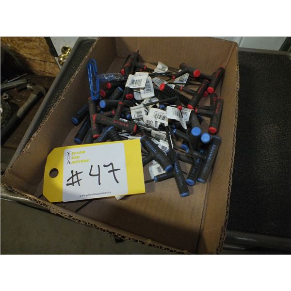 Box Of Hex Key Screwdrivers