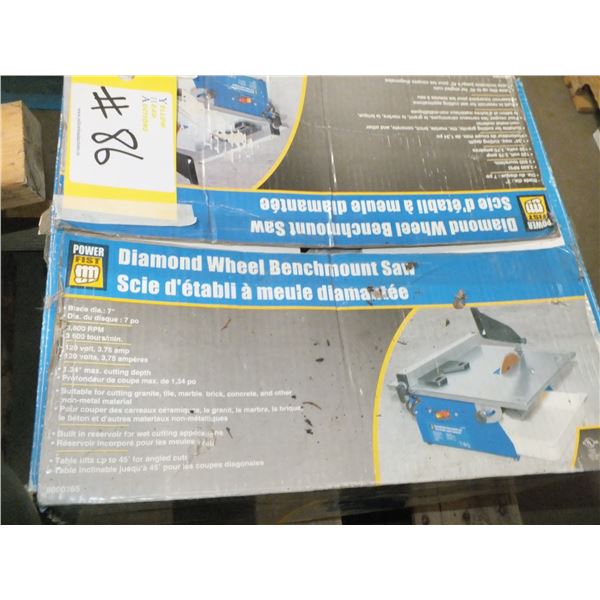 Diamond Wheel Tile Saw