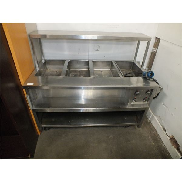 4 Bay Steam Table