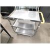 Image 1 : Stainless Steel Cart On Wheels