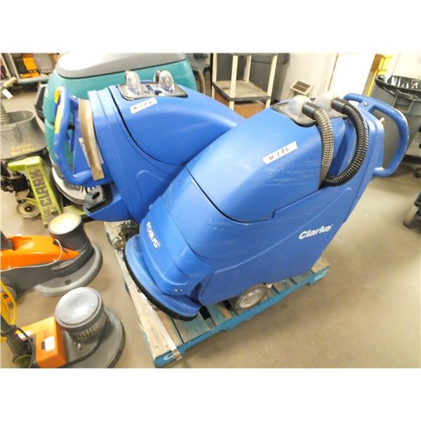 2 Clarke Floor Machines