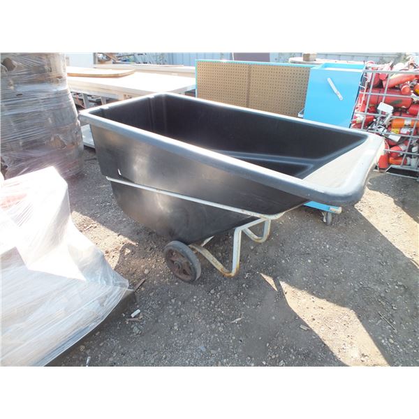 Black Tub On Wheels