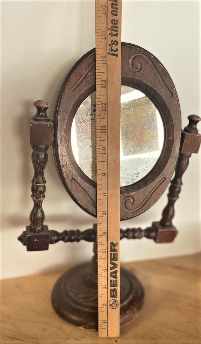 Antique Shaving Mirror Circa 1910