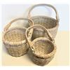 Image 1 : Set of Three Nesting Baskets