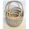 Image 2 : Set of Three Nesting Baskets