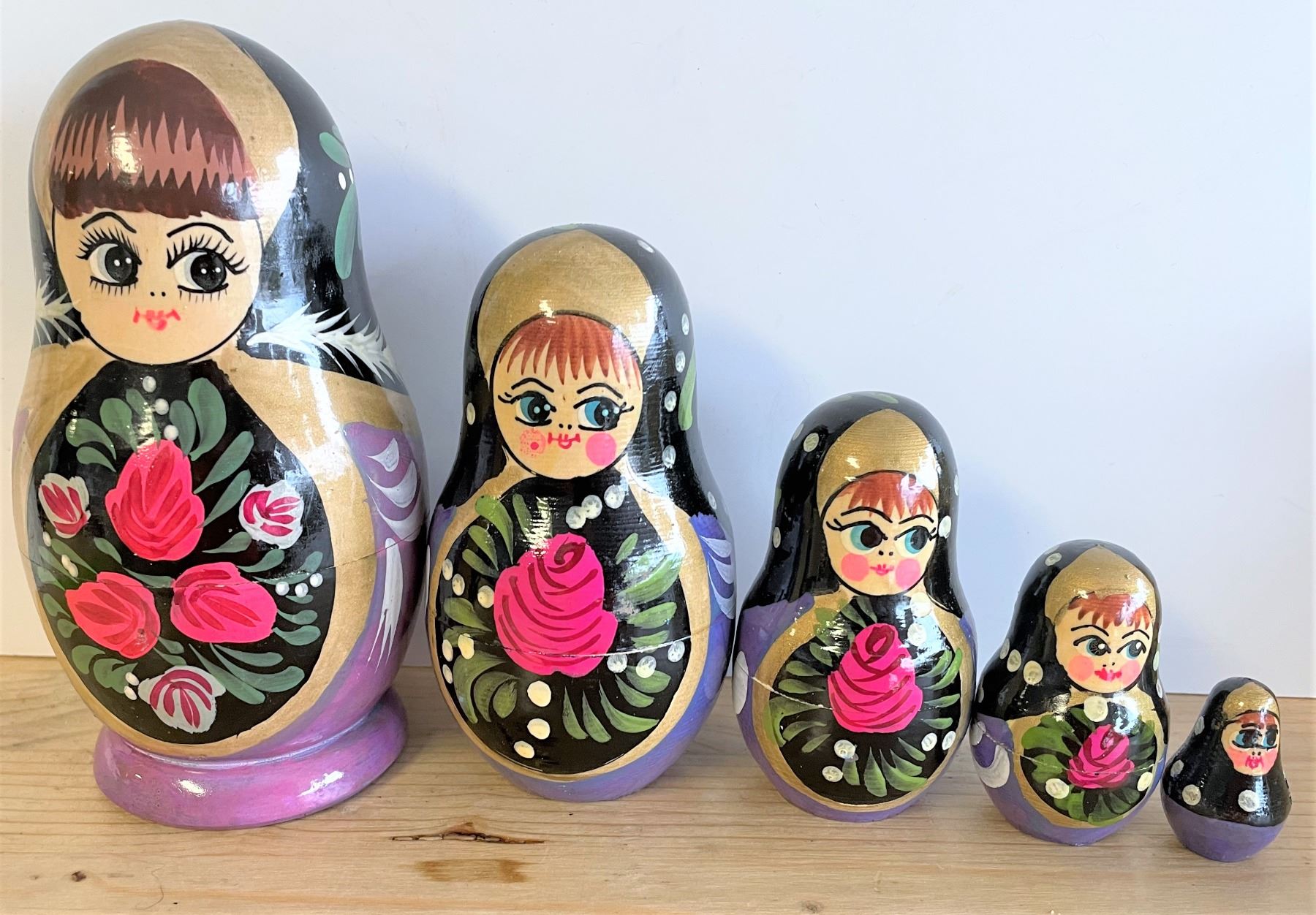 Poupée En Bois Matriochka Souvenir Russe Poupées Gigognes Russes Poupée Poupée En Bois Matriochka Souvenir Russe Poupées Gigognes Russes Poupée