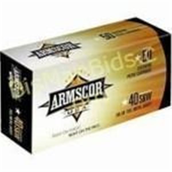ARMSCOR 40 S& W 180 GRAIN FMJ - 100 Rds
