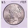 Image 1 : 1935 $1 Peace Silver Dollar Coin