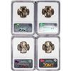 Image 2 : Lot of (4) 2007 & 2008 Presidential Dollar Coins NGC Certified