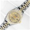 Image 1 : Rolex Ladies Two Tone Champagne Diamond Datejust Wristwatch