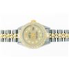 Image 3 : Rolex Ladies Two Tone Champagne Diamond Datejust Wristwatch