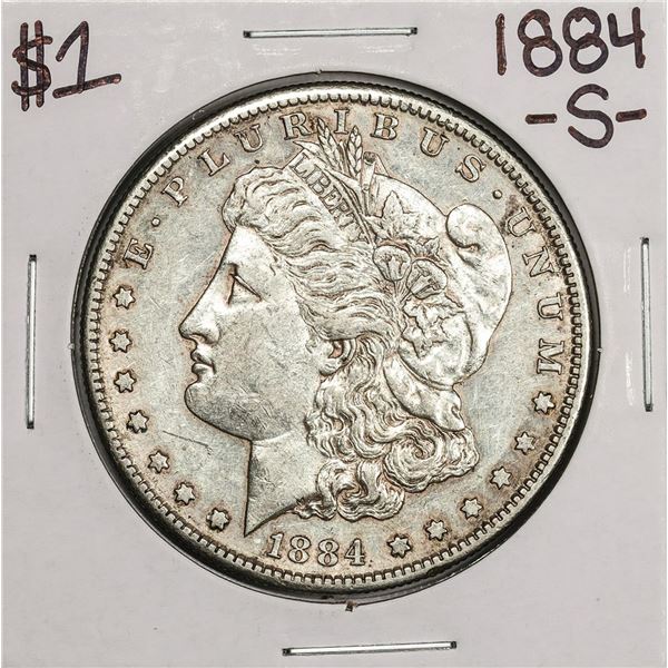 1884-S $1 Morgan Silver Dollar Coin