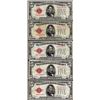 Image 1 : Lot of (5) 1928 $5 Legal Tender Notes