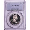 Image 1 : 1952 Proof Franklin Half Dollar Coin PCGS PR65