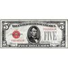 Image 1 : 1928C $5 Legal Tender Red Seal Note