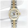 Image 3 : Rolex Ladies Two Tone MOP Diamond Datejust Watch With Rolex Box