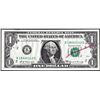 Image 1 : 1969A $1 Federal Reserve Note Misaligned Printing Error with BEP Mark