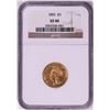 Image 1 : 1855 $3 Indian Princess Head Gold Coin NGC XF40