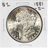Image 1 : 1881-S $1 Morgan Silver Dollar Coin