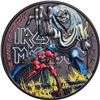 Image 1 : 2022 Cook Islands $5 Iron Maiden The Number Of The Beast 1oz Silver Coin w/ Box & COA