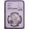 Image 1 : 1897-S $1 Morgan Silver Dollar Coin NGC MS63