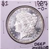 Image 1 : 1887-O $1 Morgan Silver Dollar Coin