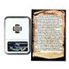 Image 2 : El Cazador Shipwreck (1772-83) Mexico 1/2 Real Silver Coin NGC Genuine w/ Story Card