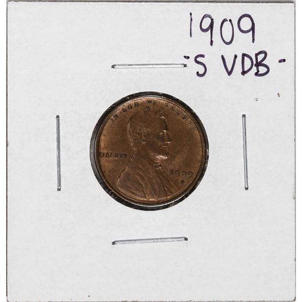 1909-S VDB Lincoln Wheat Cent Coin