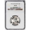 Image 1 : 1934 Light Motto Washington Quarter Coin NGC AU58
