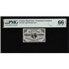 Image 1 : 1863 Third Issue Three Cents Fractional Note Fr.1226 PMG Gem Uncirculated 66EPQ