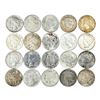 Image 1 : Lot of (20) $1 Peace Silver Dollar Coins Culls