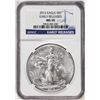 Image 1 : 2012 $1 American Silver Eagle Coin NGC MS70 Early Releases