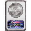 Image 2 : 2012 $1 American Silver Eagle Coin NGC MS70 Early Releases