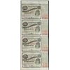 Image 1 : Uncut Sheet of (4) State of Louisiana Baby Bond Obsolete Notes