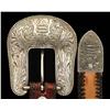 Image 2 : Edw H Bohlin 3-Color gold Buckle on Belt