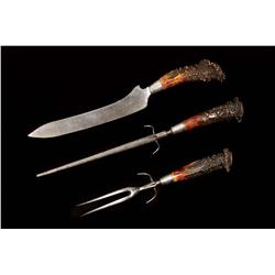 Will & Finck Stag Antler Carving Set