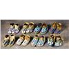 Image 1 : 8 pr Child’s Beaded Moccasin Collection